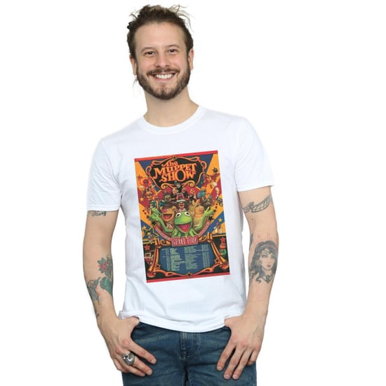 Disney Mens The Muppets The Muppet Show Poster T-Shirt (White) - Image 3