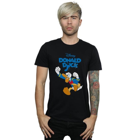 Disney Mens Donald Duck Furious Donald T-Shirt (Black) - Image 3