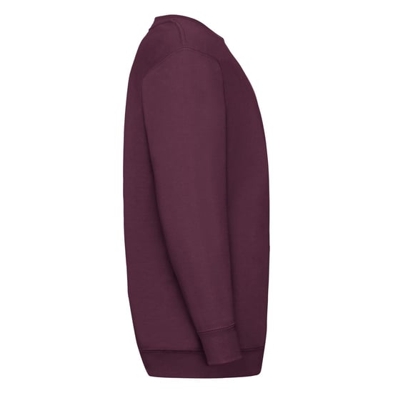 Fruit of the Loom Childrens/Kids Premium Set-in Sweatshirt (Burgundy) - Image 3