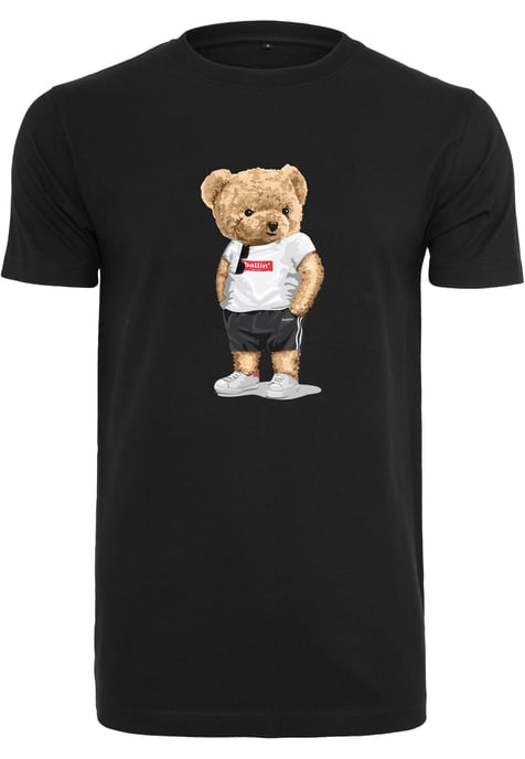 Ballin Est. 2013 Tee SS Bear Summer Vibe Tee Negro - Image 1
