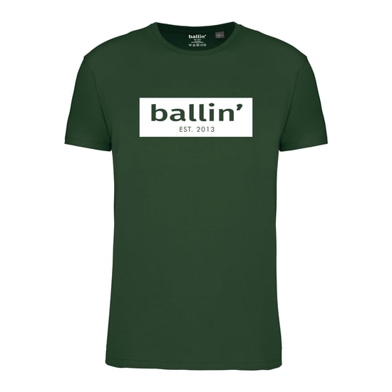 Ballin Est. 2013 Tee SS Cut Out Logo Shirt Verde - Image 1