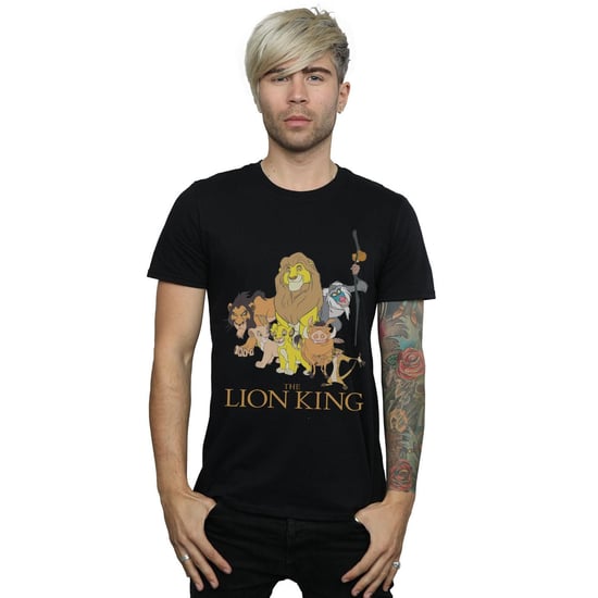 Disney Mens The Lion King Group T-Shirt (Black) - Image 2