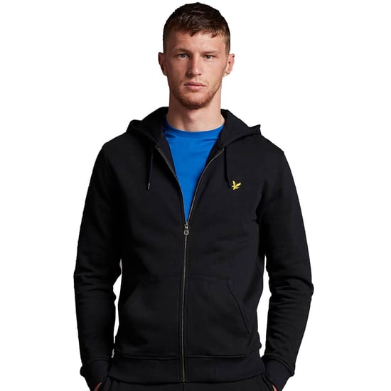 Sudaderas con capucha Lyle & Scott Zip Through Hoodie Negro - Image 1