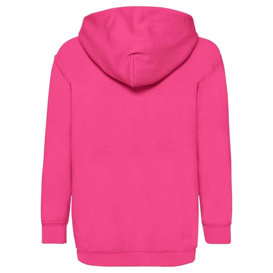 Fruit of the Loom Childrens/Kids Classic Hoodie (Fuchsia) - Image 2