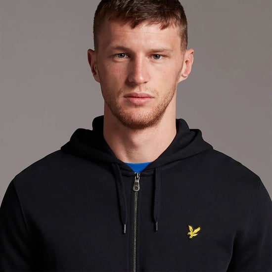Sudaderas con capucha Lyle & Scott Zip Through Hoodie Negro - Image 4