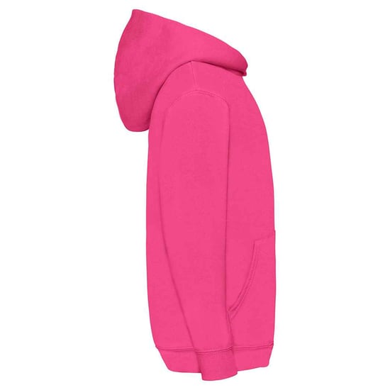 Fruit of the Loom Childrens/Kids Classic Hoodie (Fuchsia) - Image 3