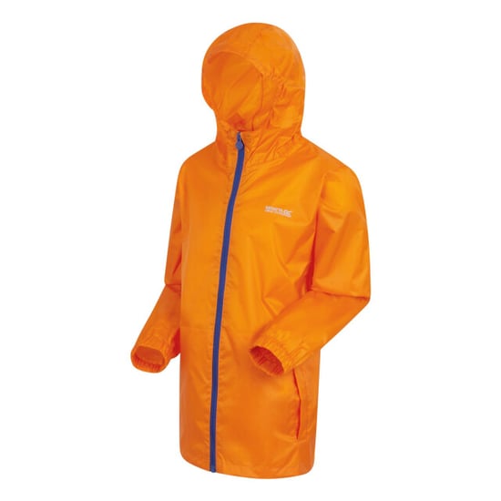 Regatta Great Outdoors Childrens/Kids Pack It Jacket III Waterproof Packaway Black (Persimmon) - Image 3