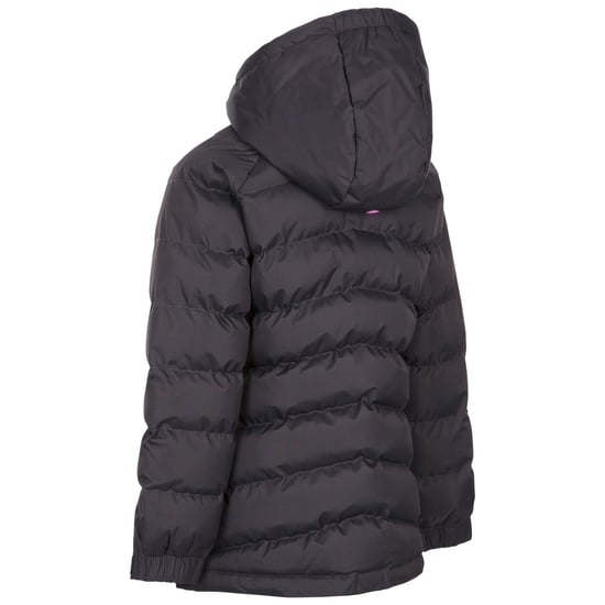 Trespass Childrens Girls Amira Casual Jacket (Dark Grey) - Image 2