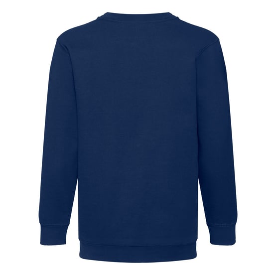 Fruit of the Loom Childrens/Kids Premium Set-in Sweatshirt (Navy) - Image 2