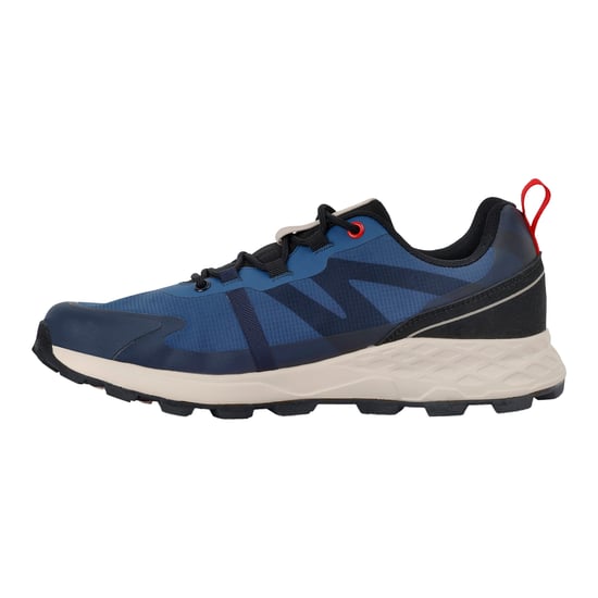Regatta Mens Leighton Trainers (Dark Denim/Poppy Red) - Image 3