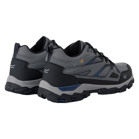 Regatta Mens Holcombe 3 Low Walking Boots (Granite/Moonlight Denim) - Image 2