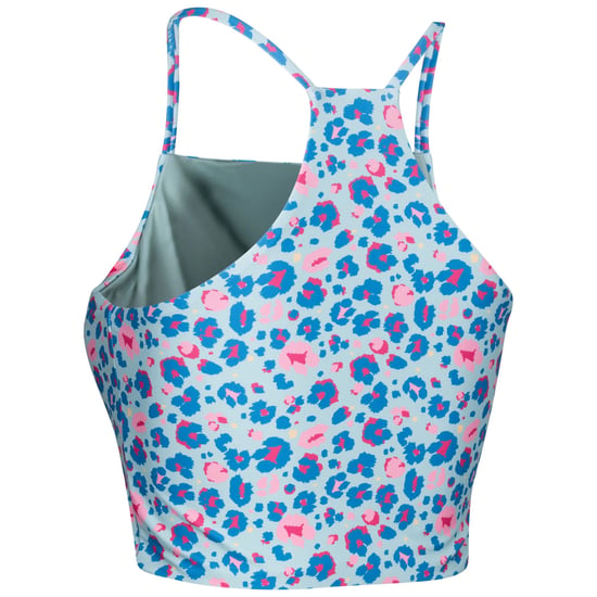 Trespass Womens/Ladies Harlow Leopard Print Swim Top (Light Sage) - Image 2
