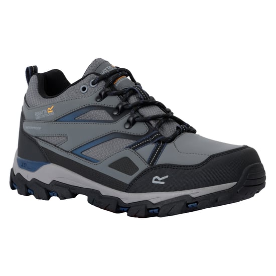 Regatta Mens Holcombe 3 Low Walking Boots (Granite/Moonlight Denim) - Image 4