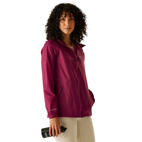 Regatta Womens/Ladies Pack It III Waterproof Jacket (Beaujolais) - Image 4