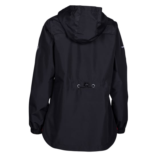 Trespass Womens/Ladies Flourish Waterproof Jacket (Black) - Image 2