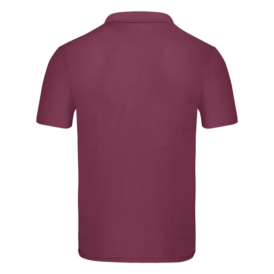 Fruit of the Loom Unisex Adult Original Polo Shirt (Burgundy) - Image 2