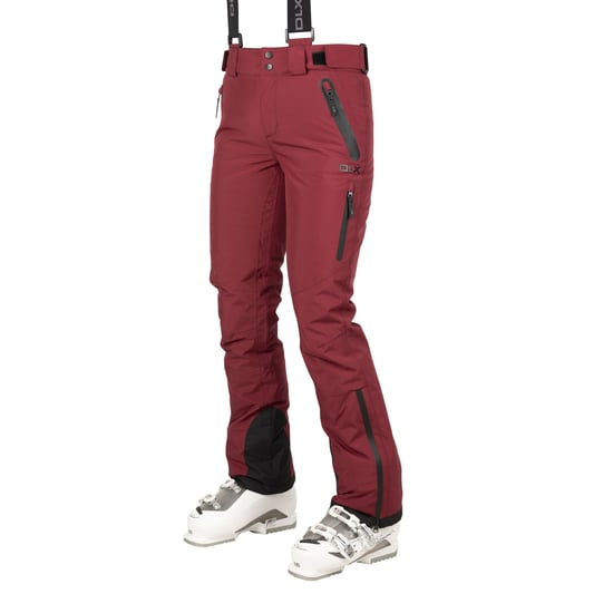 Womens/Ladies Marisol II DLX Waterproof Ski Trousers (Dark Cherry) - Image 1