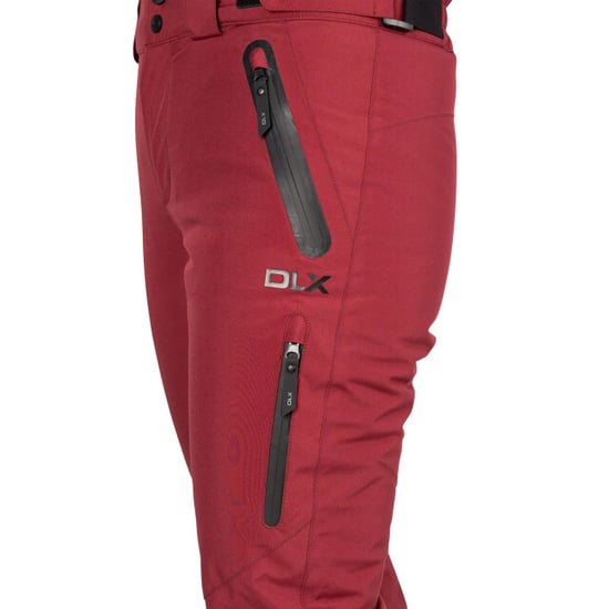 Womens/Ladies Marisol II DLX Waterproof Ski Trousers (Dark Cherry) - Image 3
