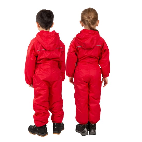Trespass Kids Unisex Dripdrop Padded Waterproof Rain Suit - Image 4
