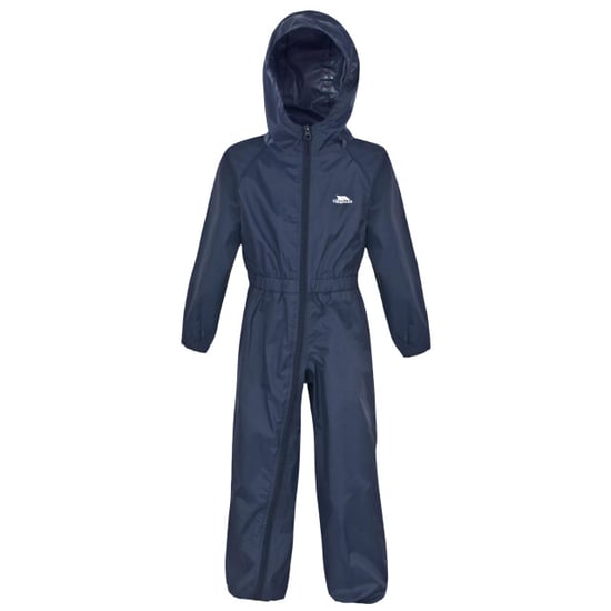 Trespass Childrens/Kids Button Waterproof Rain Suit - Image 4