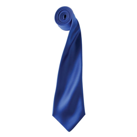 Premier Colours Collection Satin Tie (Royal Blue) - Image 1