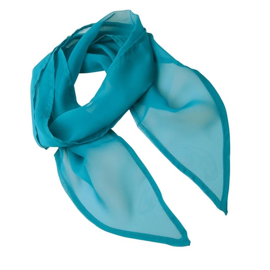 Premier Womens/Ladies Chiffon Scarf (Teal) - Image 2