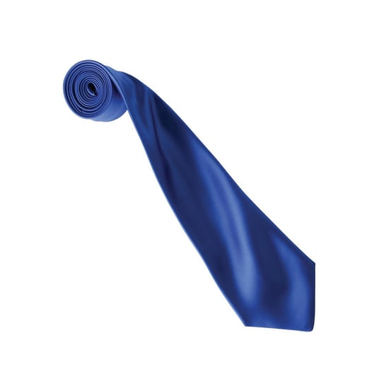 Premier Colours Collection Satin Tie (Royal Blue) - Image 2
