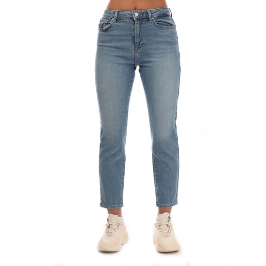 Women's Only Emily Stretch High Waist Straight Jeans in Denim - Image 1