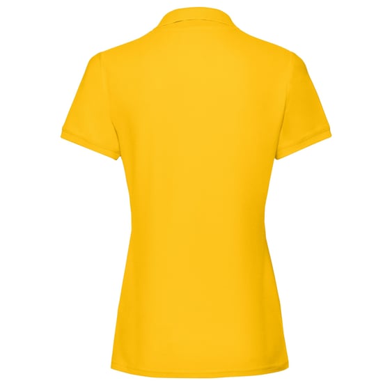 Fruit of the Loom Womens/Ladies Premium Polo Shirt (Sunflower) - Image 2