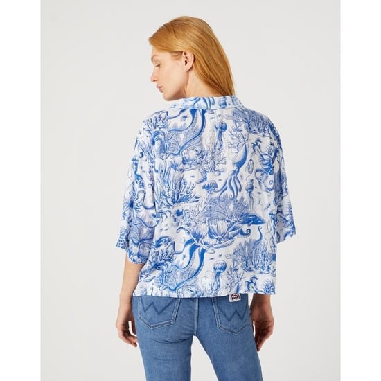 GB - Wrangler OUNGE SHIRT NAUTICAL BLUE - Image 2