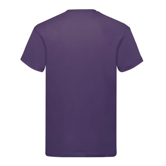 Fruit of the Loom Unisex Adult Original Cotton T-Shirt (Purple) - Image 2