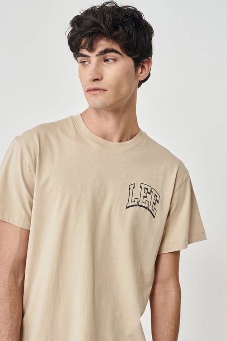 GB - Lee - T-shirt OXFORD TAN - Image 2