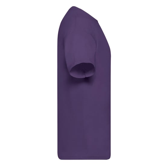 Fruit of the Loom Unisex Adult Original Cotton T-Shirt (Purple) - Image 3