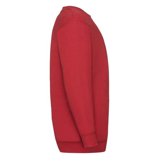 Fruit of the Loom Childrens/Kids Classic Set-in Sweatshirt (Red) - Image 3