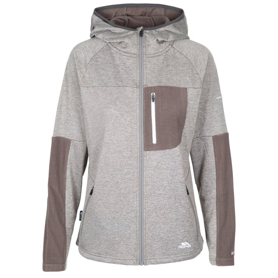 Trespass Womens/Ladies Trullo Melange AT200 Fleece Jacket (Grey Marl) - Image 1