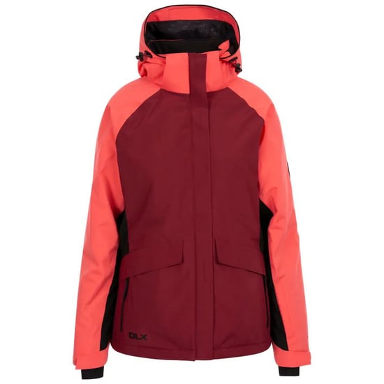 Womens/Ladies Ursula DLX Ski Jacket (Dark Cherry) - Image 1