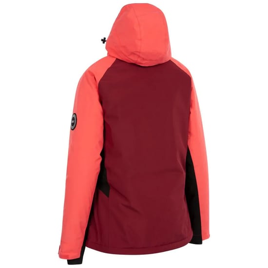 Womens/Ladies Ursula DLX Ski Jacket (Dark Cherry) - Image 2