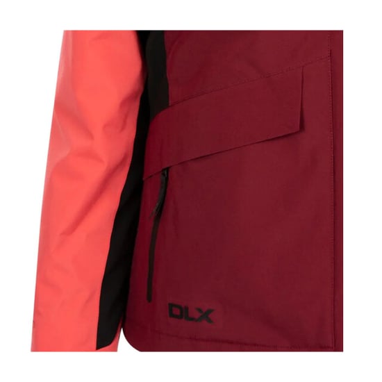 Womens/Ladies Ursula DLX Ski Jacket (Dark Cherry) - Image 3