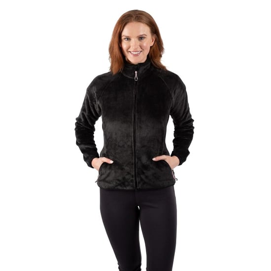 Trespass Womens/Ladies TELLTALE Winter Fleece Jacket (Black) - Image 4