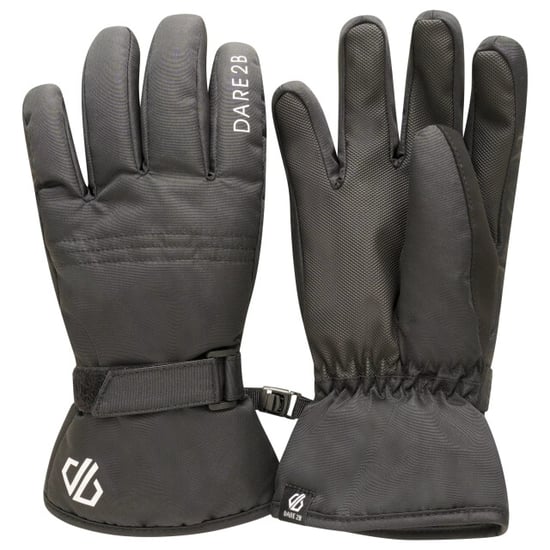 Dare 2B Childrens/Kids Zippy Ski Gloves (Black) - Image 1