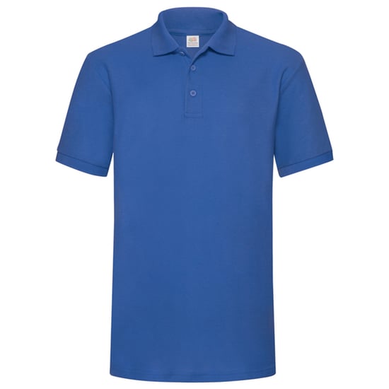 Fruit of the Loom Mens Heavyweight Polo Shirt (Royal Blue) - Image 1