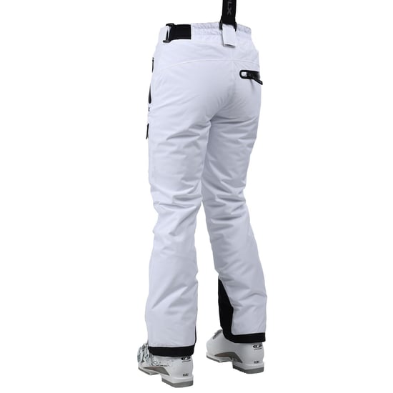 Womens/Ladies Marisol II DLX Waterproof Ski Trousers (White) - Image 2