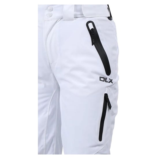 Womens/Ladies Marisol II DLX Waterproof Ski Trousers (White) - Image 4