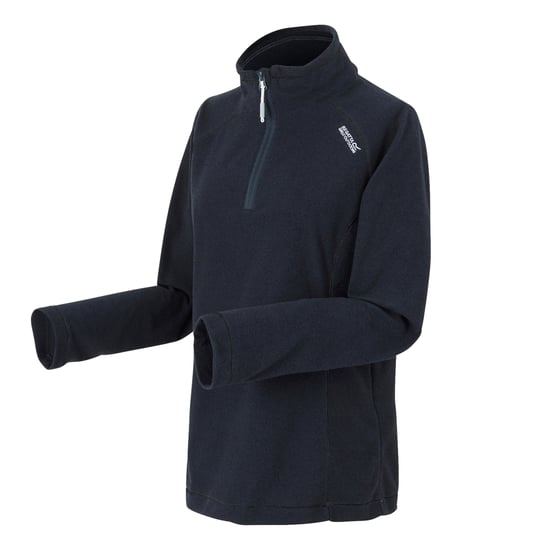 Regatta Great Outdoors Womens/Ladies Montes Half Zip Fleece Top (Navy/Black) - Image 3