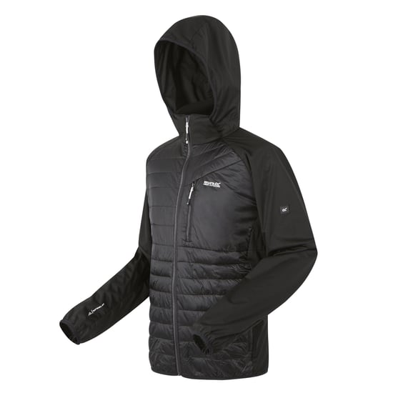 Regatta Mens Andreson Pro Hybrid Jacket (Black) - Image 3