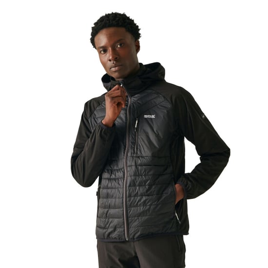 Regatta Mens Andreson Pro Hybrid Jacket (Black) - Image 5