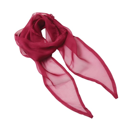 Premier Womens/Ladies Chiffon Scarf (Hot Pink) - Image 2