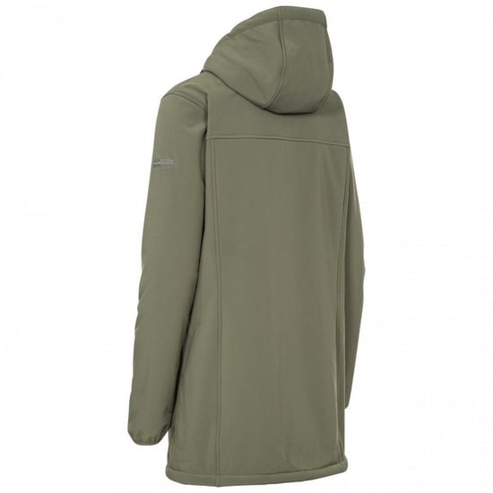 Trespass Womens/Ladies Kristen Longer Length Hooded Waterproof Jacket - Image 2