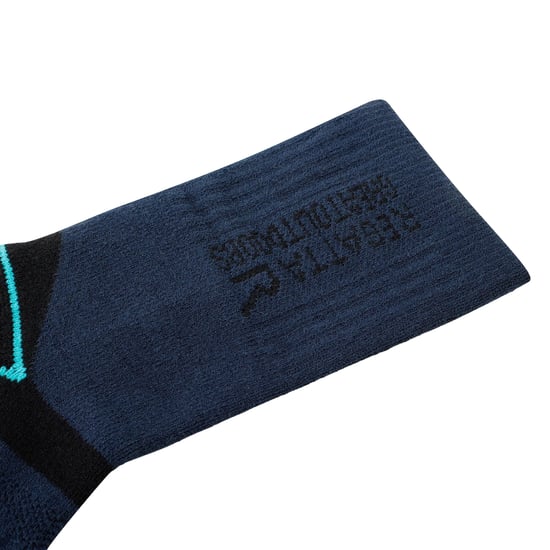 Regatta Womens/Ladies Blister Protection II Boot Socks (Navy/Aruba Blue) - Image 3