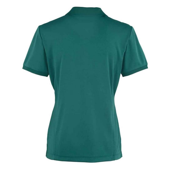 Premier Womens/Ladies Coolchecker Polo Shirt (Bottle Green) - Image 2